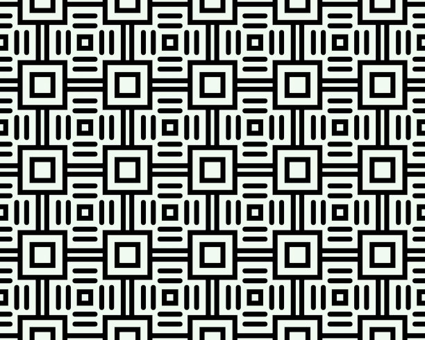 无缝瓷砖图案背景插图图片下载