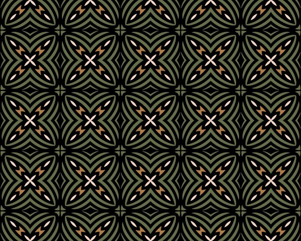 不同颜色的无缝瓷砖图案图片下载