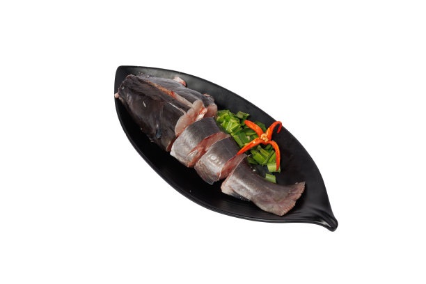 生鲶鱼片通常放在泰国火锅里图片下载