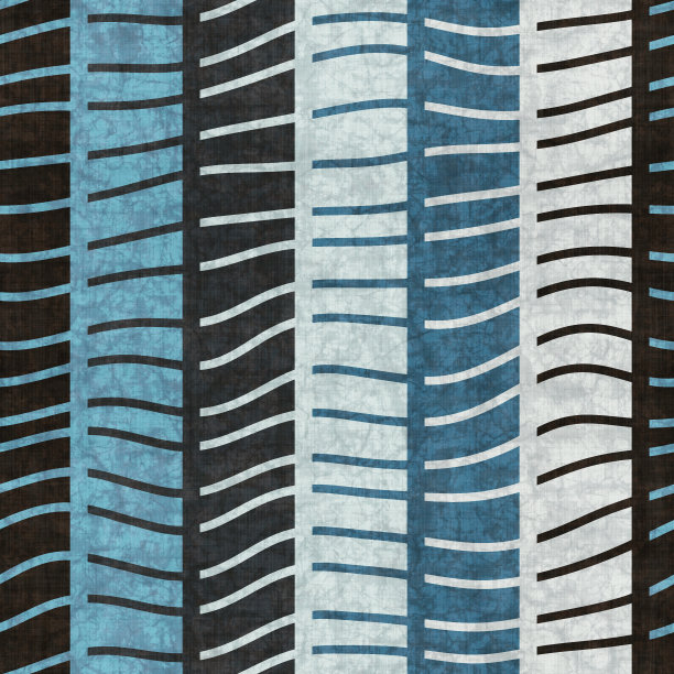 民族图案蜡染无缝纹理，织物纹理，条纹图案，3d插图图片下载