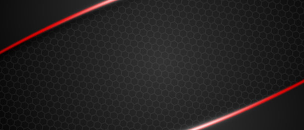 摘要金属红色闪亮黑色边框布局现代科技设计模板背景图片下载