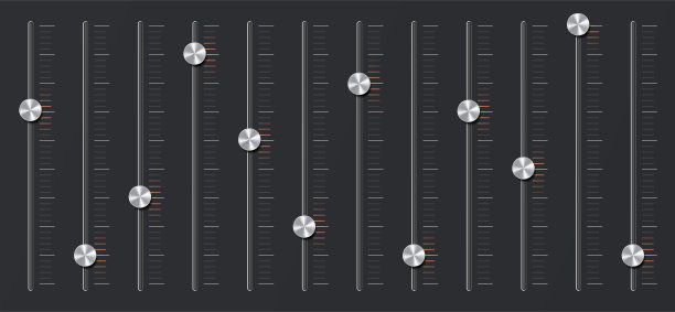 混音器面板图片下载