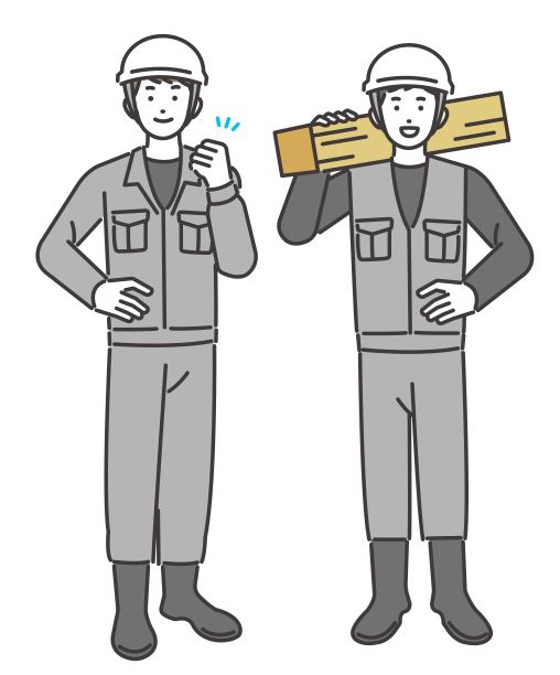 为木工、工匠、工人等/通讯/现场监理/施工提供矢量插画材料图片下载