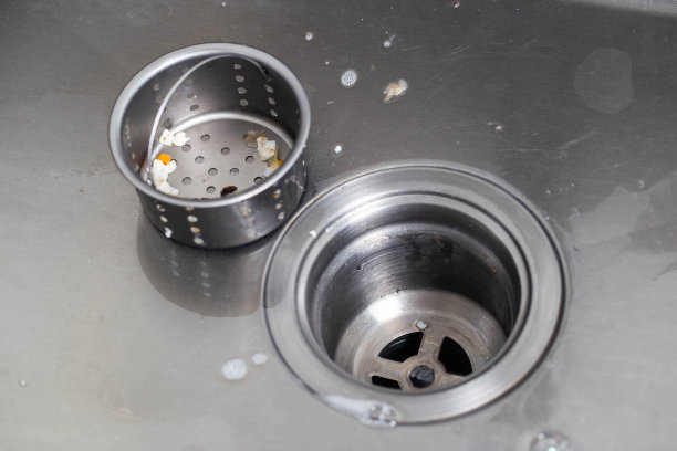 水槽内的滤网可清洗水槽内的排水孔，防止食物颗粒，密闭图片下载