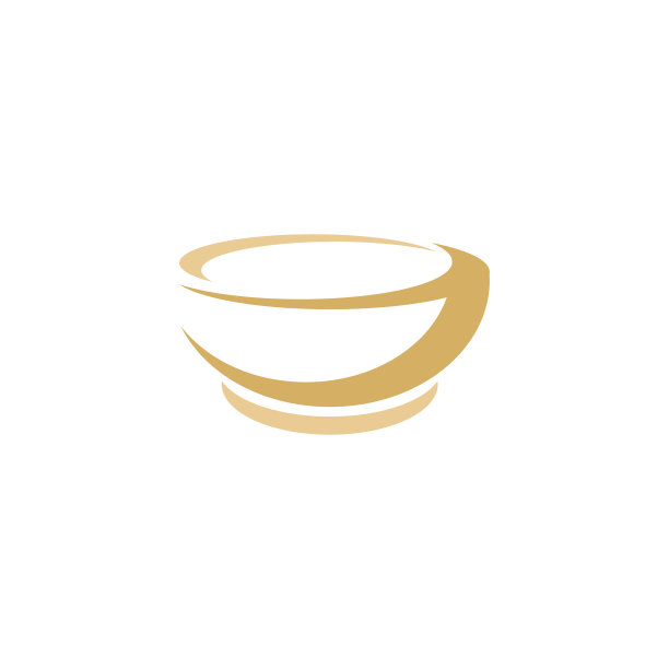 碗图标扁平设计模板图片下载
