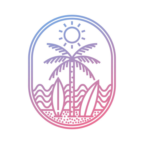 海洋及海滩全景图图片下载