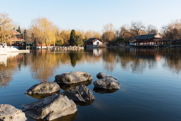 中国北京大观园公园图片下载