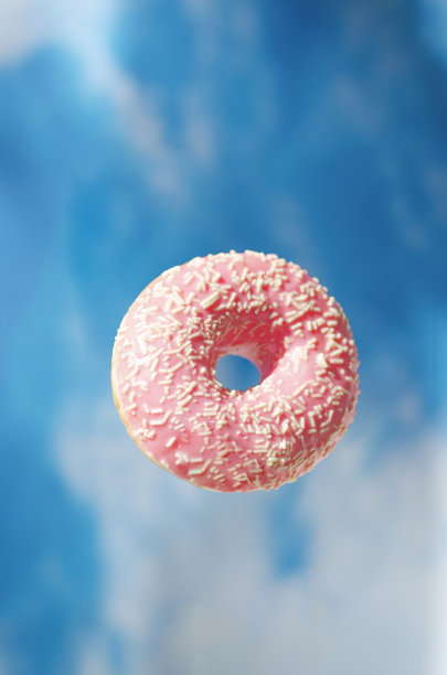 甜甜圈飞图片下载