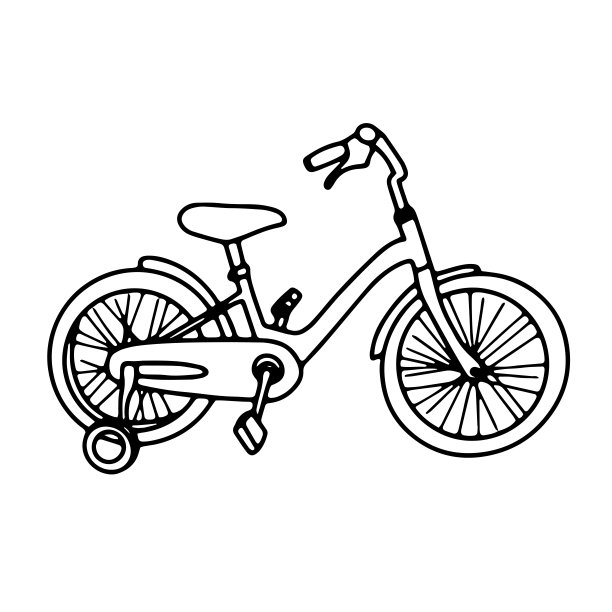孩子的自行车图片下载