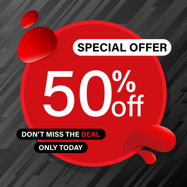 销售横幅印刷和数字设计。图片下载