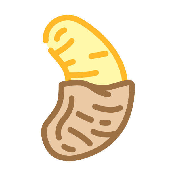 水果巧克力颜色图标矢量插图图片下载