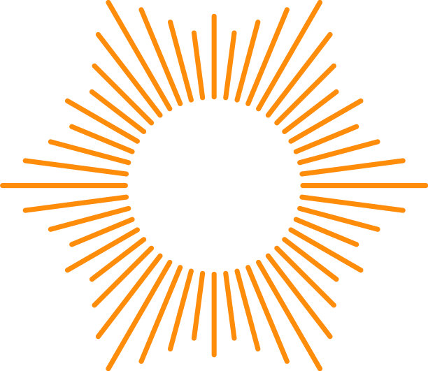 太阳爆发图标恒星光线爆炸效果图片下载