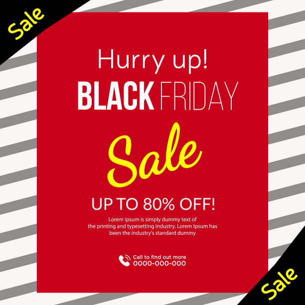 黑色星期五的横幅设计图片下载