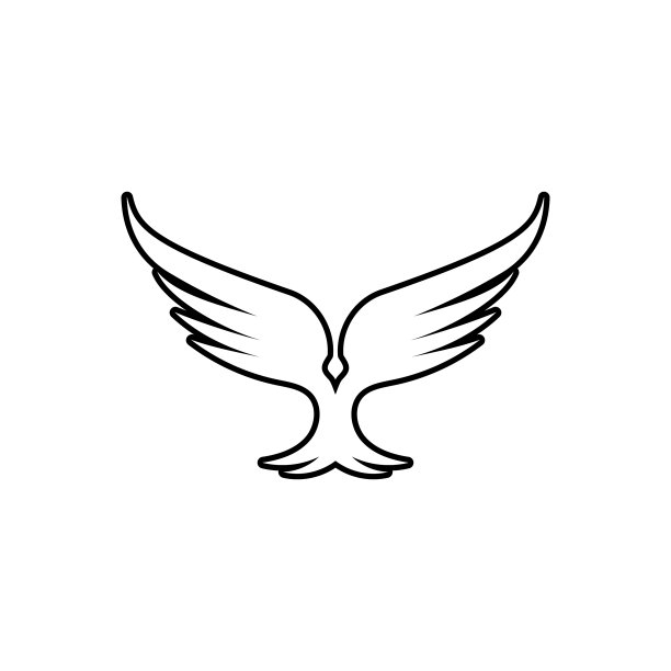 飞翔的鸟标志设计模板鸽子图片下载