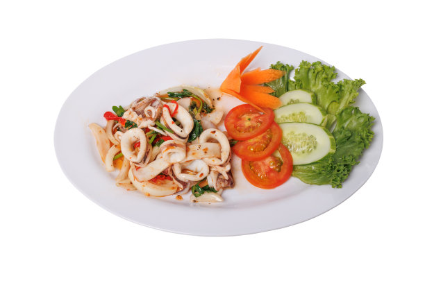 鱿鱼的食物图片下载