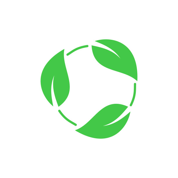 回收环境图标在白色背景。图片下载