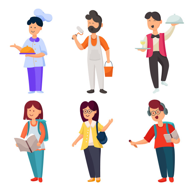 集人物卡通人物收藏图片下载