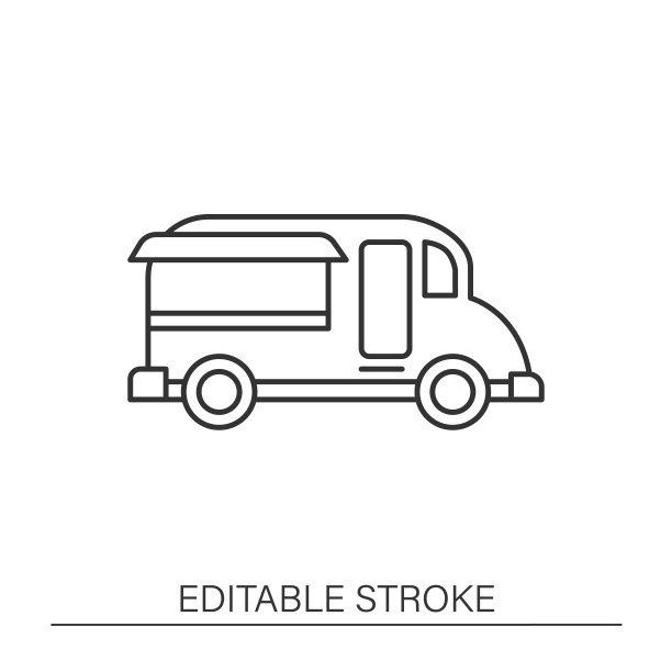 食品推车图标图片下载