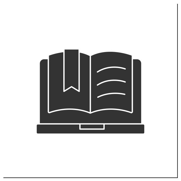 电子书字形图标图片下载