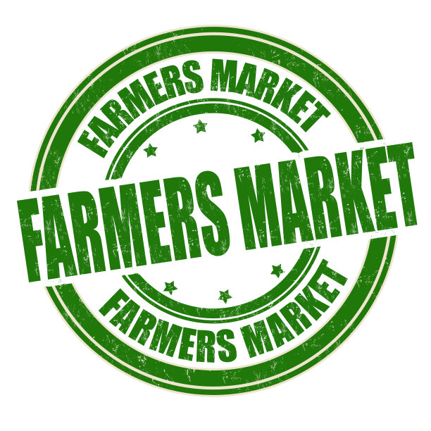 农贸市场的垃圾橡皮图章图片下载