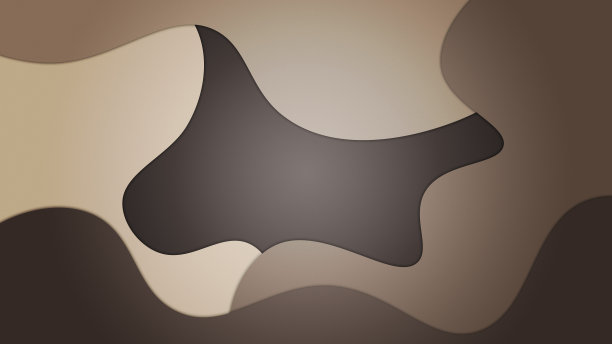 背景与五颜六色的剪纸形状。图片下载