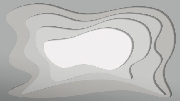 背景与五颜六色的剪纸形状。图片下载