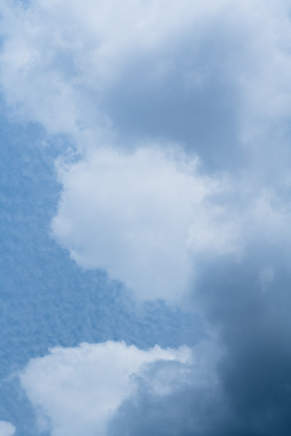 晴朗的天空云彩图片下载