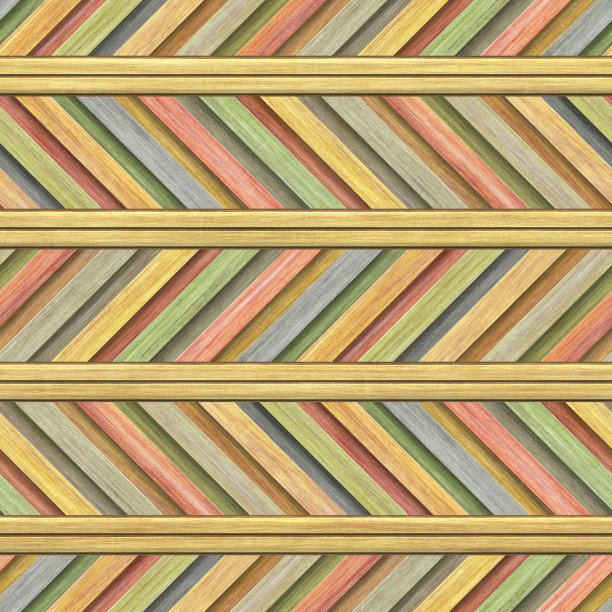 彩色木材无缝纹理与stipes模式，3d插图图片下载