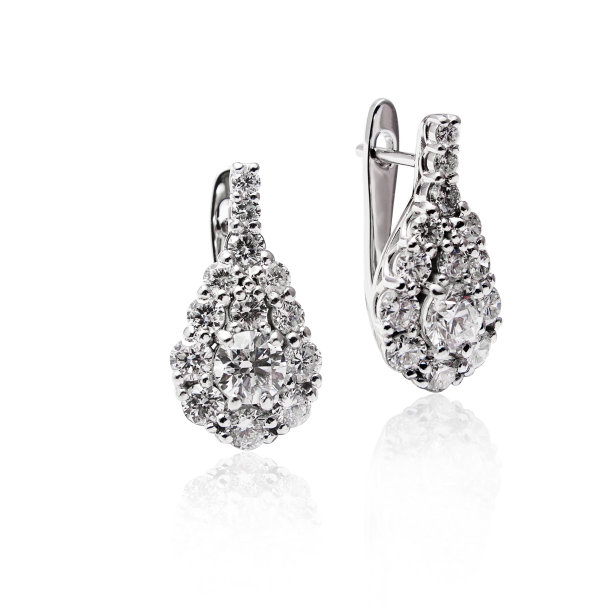 钻石耳环图片下载