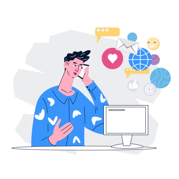 商人或内容经理，自由职业者或工作外包员工。图片下载