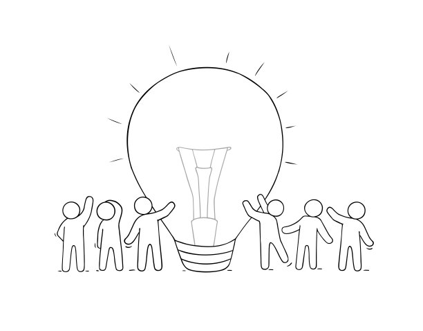 有与人打交道的商业背景图片下载