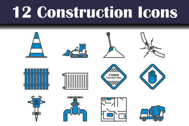 建筑图标设置图片下载