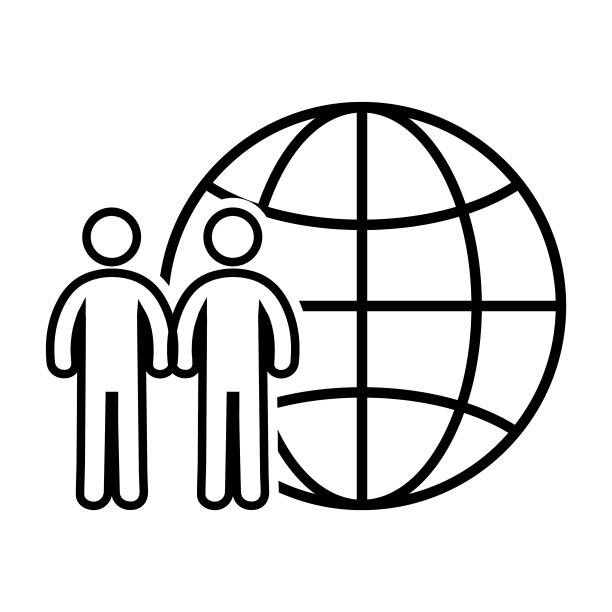 全球，商业，伙伴关系图标图片下载