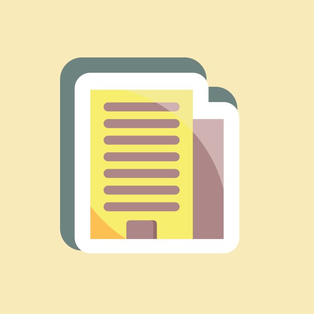 贴纸的摩天大楼。适合教育象征。简单的设计可编辑。设计模板向量。简单的说明图片下载