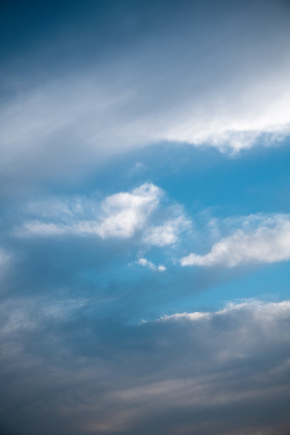 晴朗的天空云彩图片下载