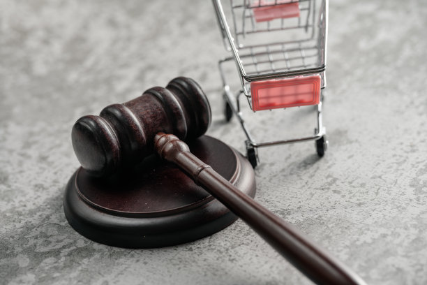 购物车和木槌图片下载