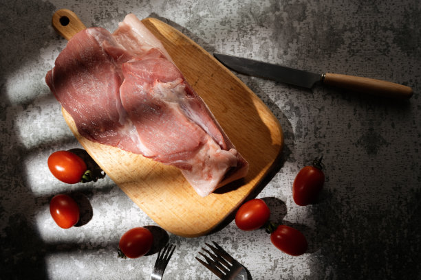 猪肉和蔬菜图片下载