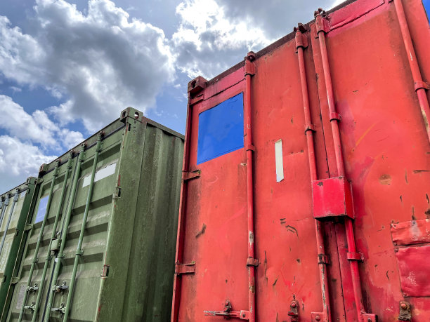 工业集装箱场为物流进出口公司图片下载