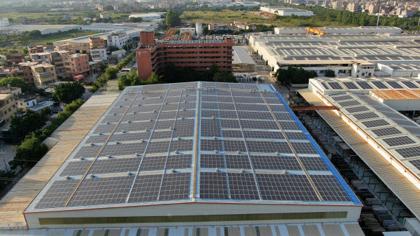 产业园光伏发电设施图片下载