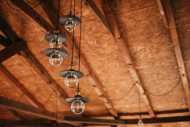 吊灯灯具家居装饰库存照片。图片下载