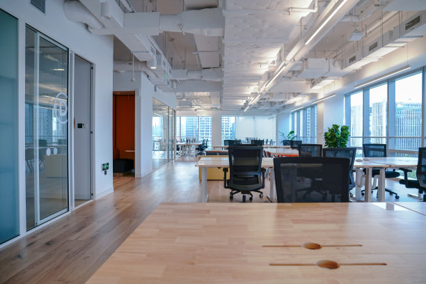 现代办公大厅内部图片下载