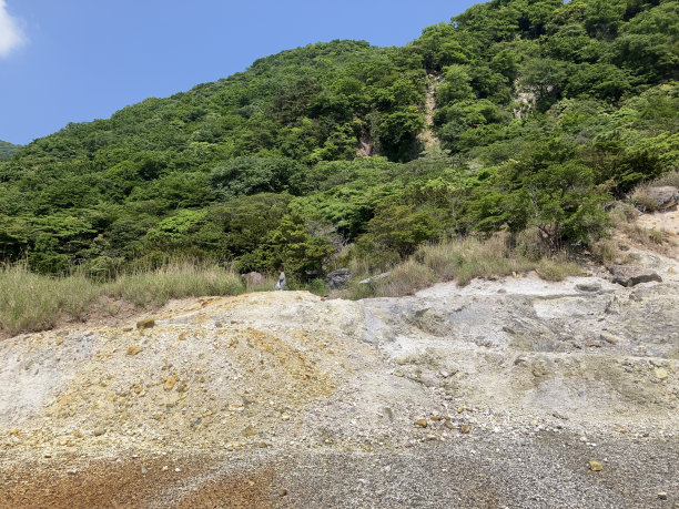 日本大分别府温泉度假城市图片下载