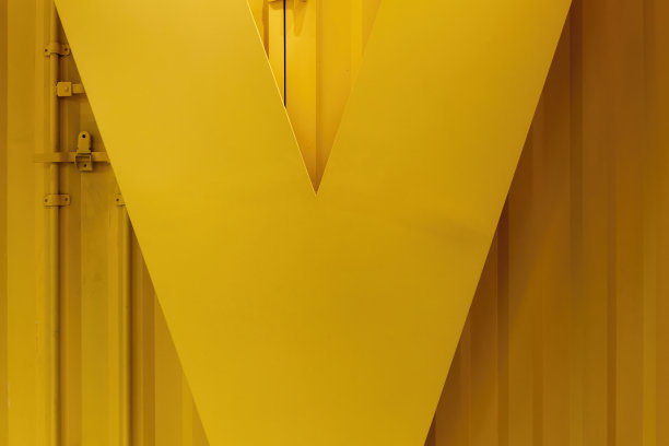 黄色建筑墙图片下载