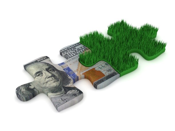 货币美元金融绿色能源环境难题图片下载