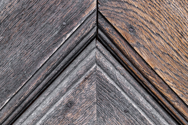 油漆剥落的旧木板图片下载