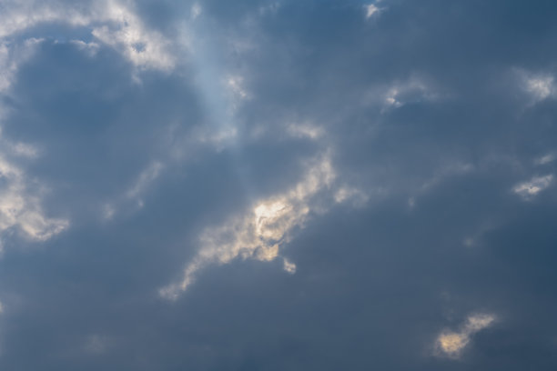 晴朗的天空云彩图片下载