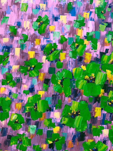 抽象油画背景。布面油画。手绘油画。颜色纹理。笔触的油漆。现代艺术。当代艺术。色彩斑斓的画布。图片下载