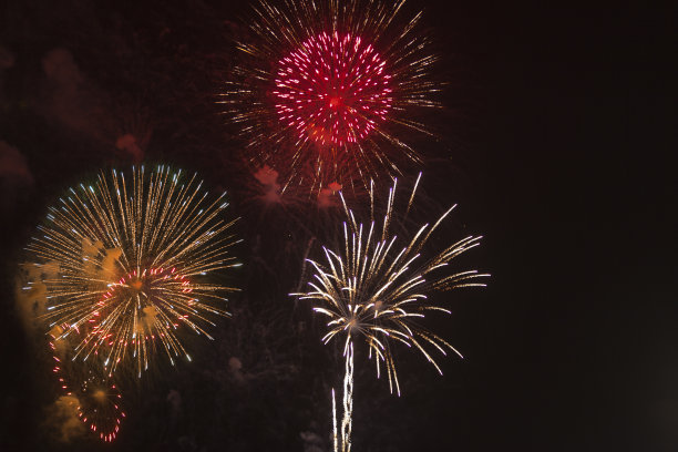 7月4日晚上的烟花图片下载