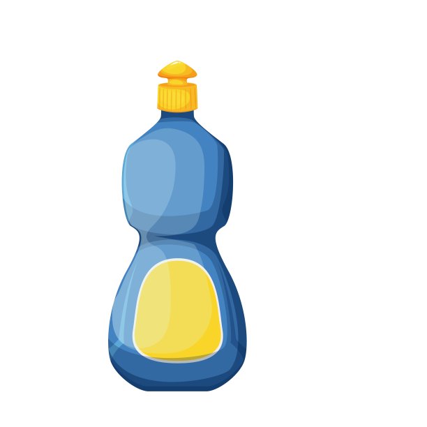 装有洗碗剂的瓶子图片下载