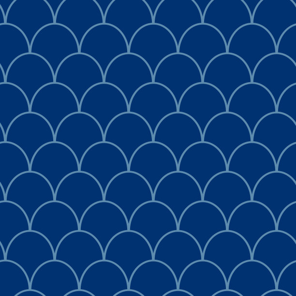 无缝矢量几何图案在日本风格。现代插画的蓝色线性艺术墙纸，传单，封面，横幅，简约的装饰，背景。“n图片下载